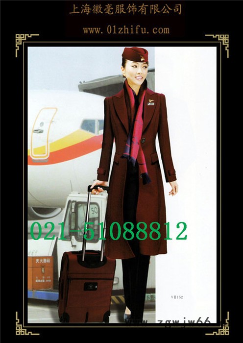 上海厂家定制空姐服 高铁工作服定做 防寒套装定做大中小图3