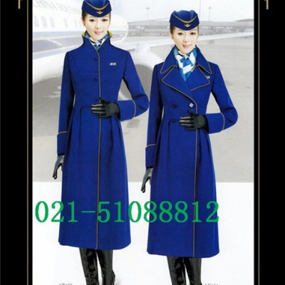上海厂家定制空姐服 高铁工作服定做 防寒套装定做大中小