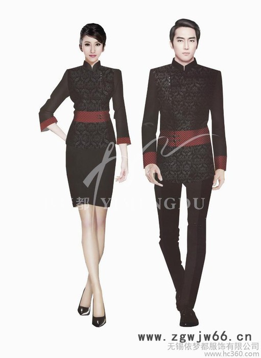 无锡酒店工作服定做，**让您满意图2