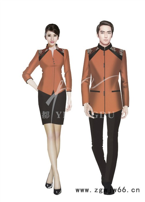 无锡酒店工作服定做，**让您满意图3