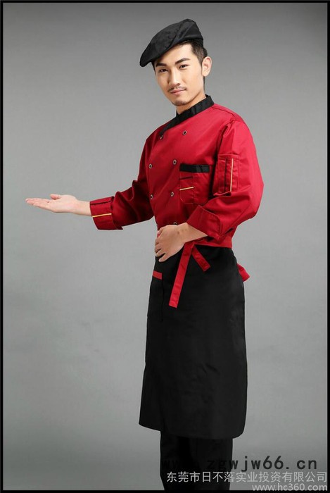 餐厅饭店后勤厨师工作服秋冬季酒店厨房厨师服 可批量生产绣logo图3