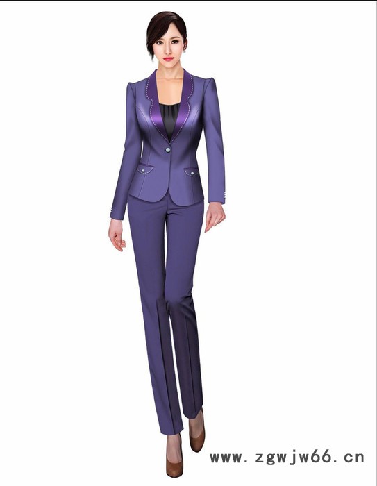 职业装厂家设计定做酒店装 酒店男女工作服 总台工作服定制