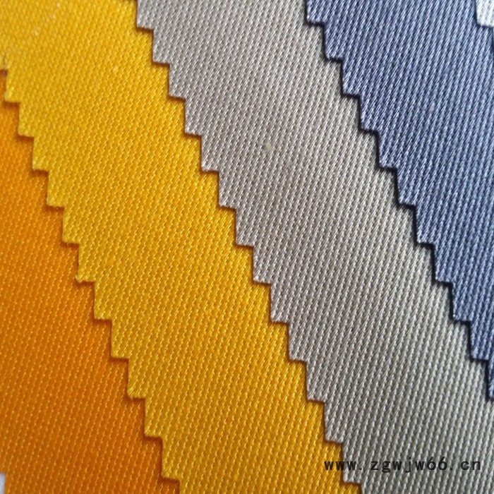 现货纱卡-工作服面料图2