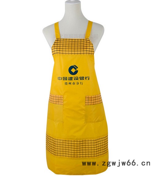 平顶山围裙订做超市促销服围裙工厂工作服围裙印刷字绣logo围裙加工厂图3