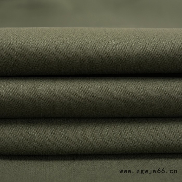 厂家弹力斜纹棉布 梭织全棉竹节棉布料水洗棉面料 套装工作服面料图3