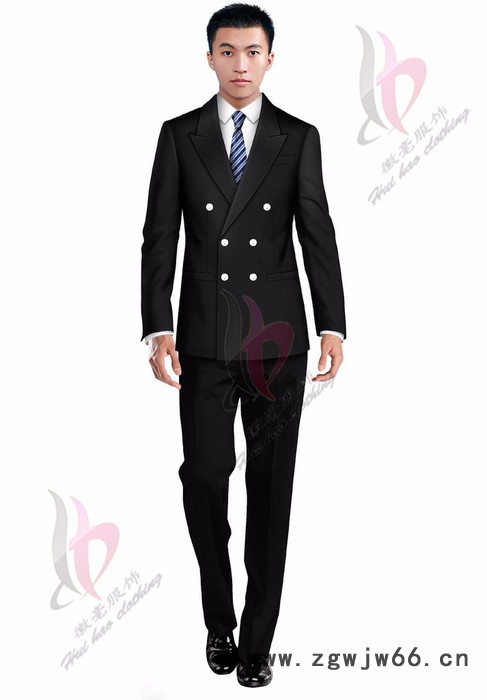 办公室工作服长袖西装 春季工作服套装 设计白领职业装图2