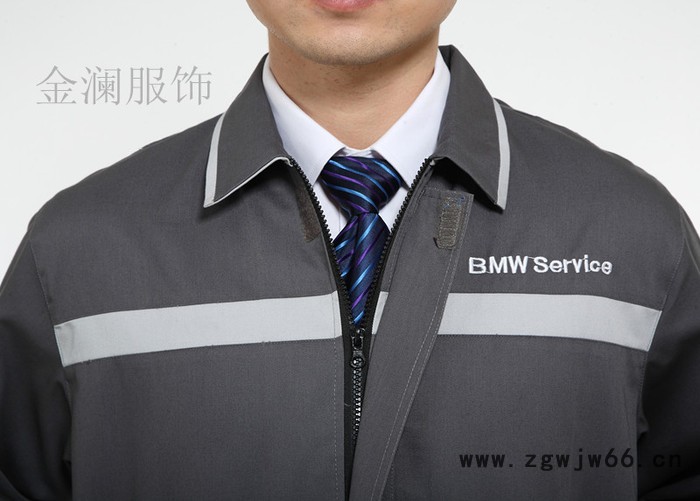原厂宝马4S店工作服，宝马秋冬装工装，宝马维修店工作服，汽修工作服定做，河南宝马4S店 维修工装工作服，郑州宝马4S图2