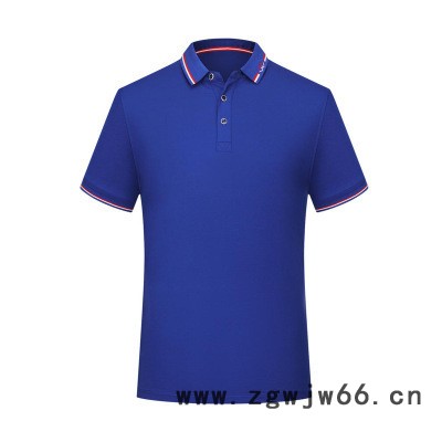 潮牌男女衫刺绣工作服t恤夏季蚕丝棉翻领企业广告衫印LOGO T桖图5