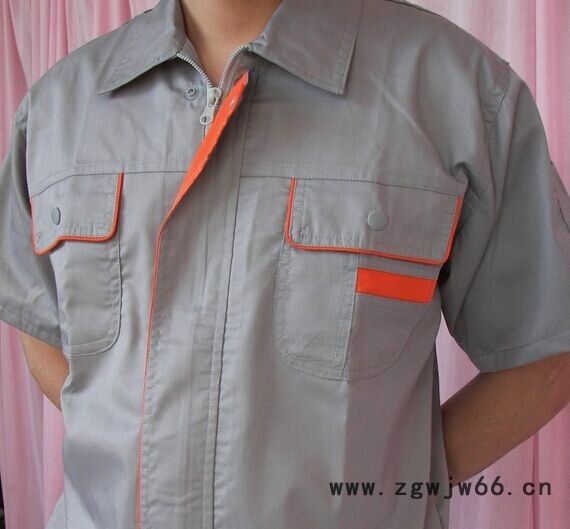 藏青色夏季工作服面料