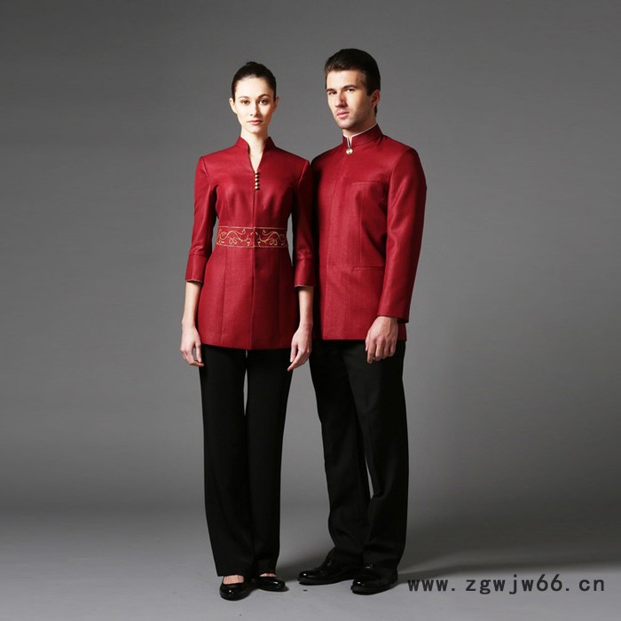 浪野前台服装定制工作服定做批发图2