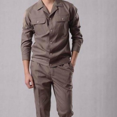 现货采购2014新款春装工作服普通工装