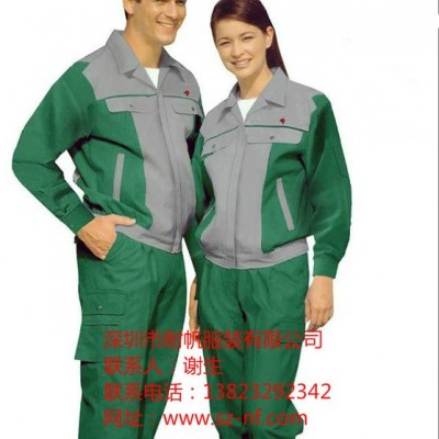 供应耐帆产品耐帆工作服m码工厂制服，酒楼制服、防静电服等…
