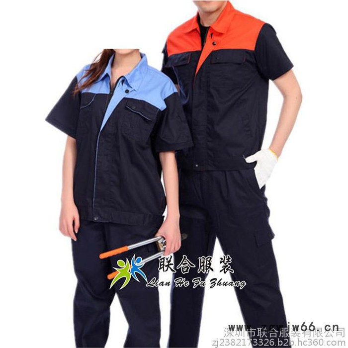 深圳普通工装厂服工作服订做定制图3