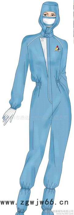 电子电器防静电服装食品无菌厂工作服