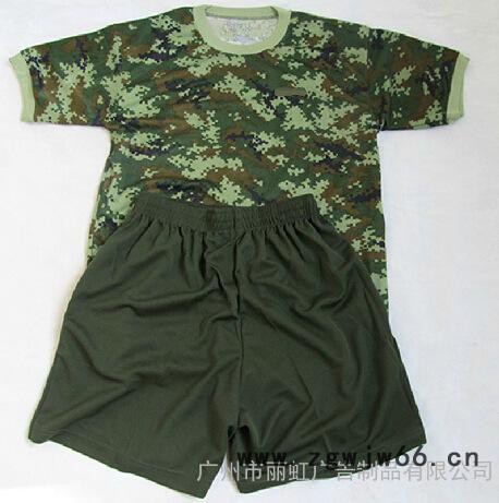 工厂迷彩工作服定做，户外登山迷彩服批发 学生作训服批发图3