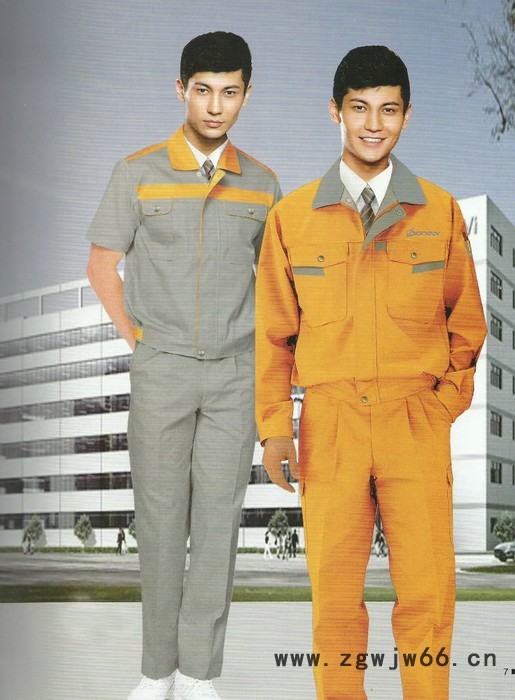 供应工作服男长袖套装上衣 劳保服厂服工服 汽修服 男女 春秋装图2