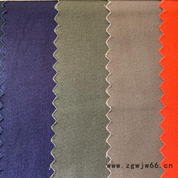 翔福XF09-025梭织全棉弹力贡缎 喷气织机 缎纹组织 时装面料  女裤连衣裙小西装 上班族工作服面料图2