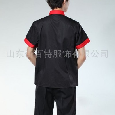 供应奇百特制衣厂06101ST服务员工作服，加工定做服务员工作服