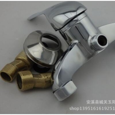 厂家批发 压铸太子冷热混水朝上淋浴水龙头 展运隆卫浴 水暖洁具