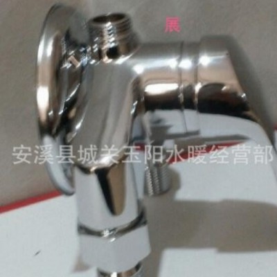 厂家批发 明装大体三角淋浴水龙头 展运隆卫浴/水暖洁具