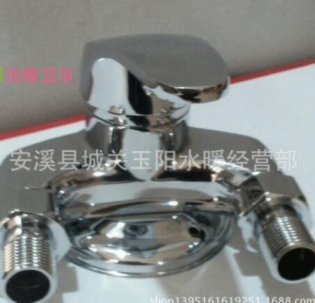 厂家批发 明装大体三角淋浴水龙头 展运隆卫浴/水暖洁具图2