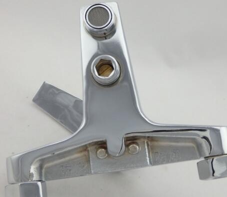 厂家供应批发 铜圆四方三角阀 展运隆 水暖洁具图3