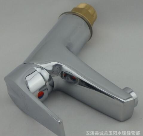 厂家批发供应 名佳单孔冷热混水脸盆龙头 展运隆卫浴水暖洁具图2