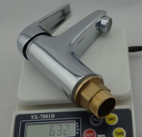 厂家批发供应 名佳单孔冷热混水脸盆龙头 展运隆卫浴水暖洁具图3