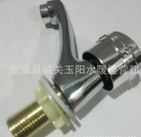 厂家批发直销 工程用铁96脸盆单冷水龙头 展运隆卫浴水暖洁具图3