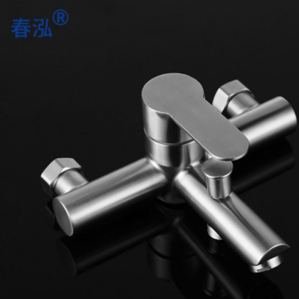 春泓 入墙浴室304不锈钢淋浴龙头双用花洒冷热混水阀三联水龙头图2