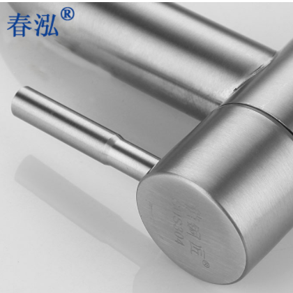 厂家直销不锈钢单冷面盆龙头洗手台下盆龙头图2