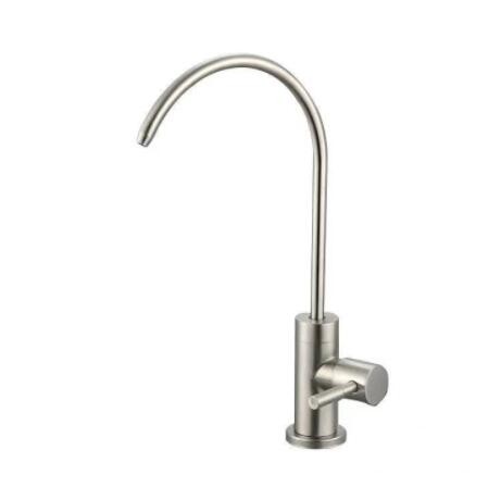 净水器专用水龙头拉丝净水龙头厨房纯水机304不锈钢2分4分水龙头图2