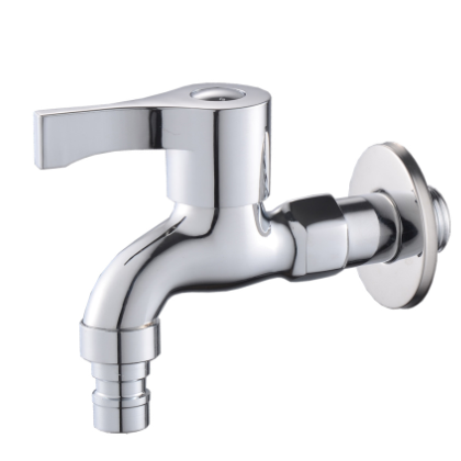 利群 厂家批发 铜快开单冷洗衣机龙头 网咀水龙头 拖把中长水咀图3