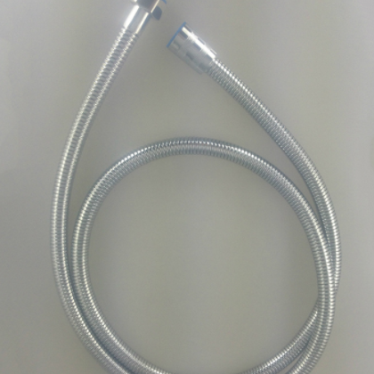 2米淋浴花洒喷头软管淋雨水管不锈钢热水器管 加密防爆铜帽双扣图3