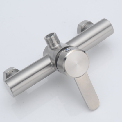 304不锈钢淋浴拉丝龙头 冷热混水阀花洒淋浴水龙头卫生间淋浴龙头图3