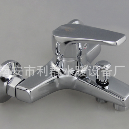 厂家直销 铜冷热 混水阀 浴室淋浴花洒龙头 三联龙头 卫浴图2