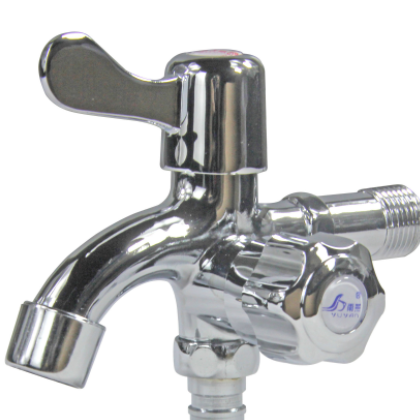 厂家批发 直销洗衣机龙头水嘴 双头双用一进二出三通单冷水龙头图3