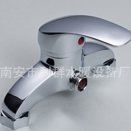 促销铜淋浴龙头 花洒暗装淋浴阀 冷热水混水阀 15cm入墙式暗装图2