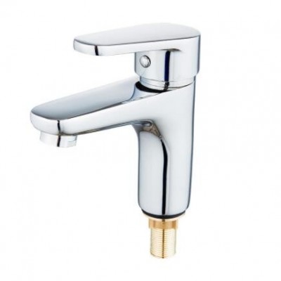 全铜现代简约面盆水龙头 单水单孔台上盆洗脸洗手盆台盆浴室龙头