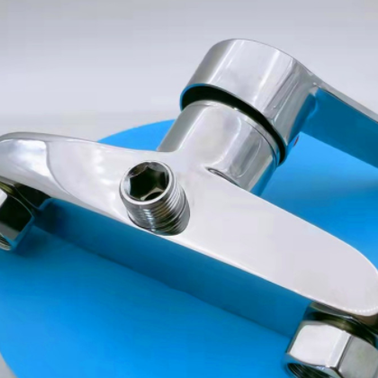 铜皇家暗装淋浴水龙头卫生间浴室冷热淋浴混水阀水龙头简易花洒图2