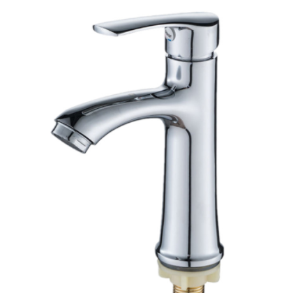 【厂家批发】合金面盆单冷水龙头卫生间阳台洗脸盆单冷水龙头工程图2