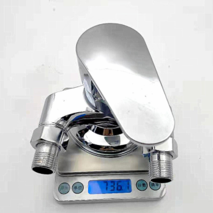 4分6分合金明装三角淋浴阀太阳能淋浴上水阀混水阀热水器开关龙头图3