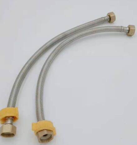 304钢丝不锈钢编织进水软管热水器金属软管4分高压管上水软管四分图3
