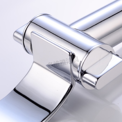 洁具卫浴批发全铜双手轮洗手盆水龙头 瀑布冷热水浴室卫浴水龙头图3