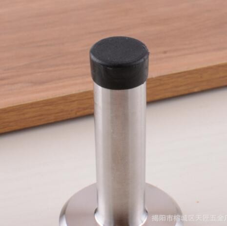 门顶免打孔防撞门挡不锈钢橡胶塑料限位器门定位门阻加长玻璃门碰图3