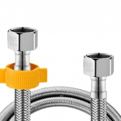 304不锈钢金属冷热进水管软管水管接水龙头4分家用马桶热水器配件