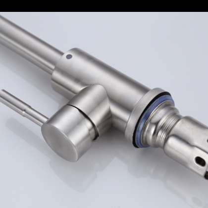 304不锈钢台盆双转动龙头 厨房洗菜盆面盆水龙头洗手盆冷热水龙头图3