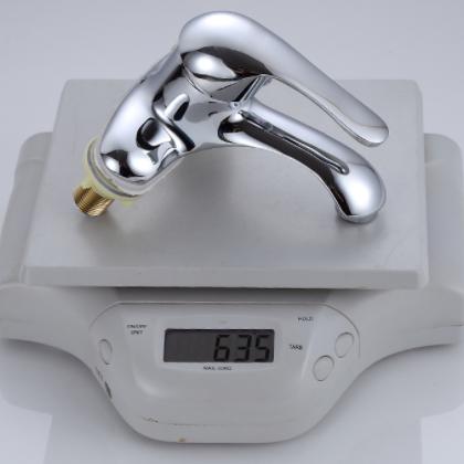 洗手盆铜冷热水龙头 双孔脸盆台盆水龙头 家用卫生间面盆水龙头图3