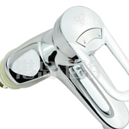 洗手盆水龙头 冷热双孔面盆水龙头 家用洗手间快开水龙头厂家批发图2