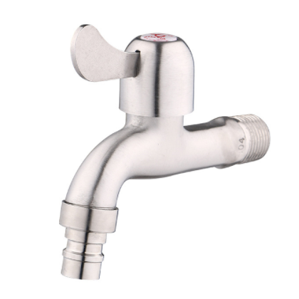 不锈钢拉丝水龙头 洗衣机龙头 单冷快开水龙头 拖把池水嘴龙头图3